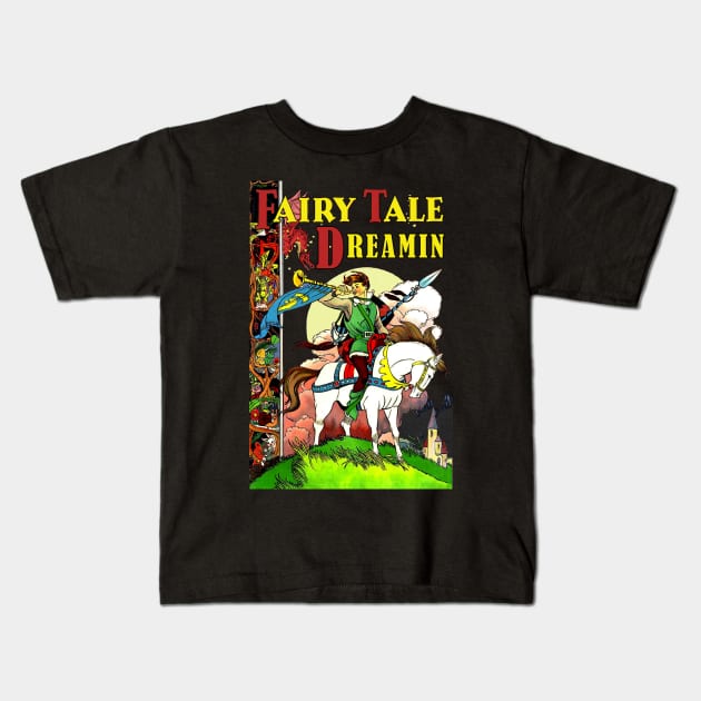 Fairy Tale Dreamin Kids T-Shirt by Joaddo